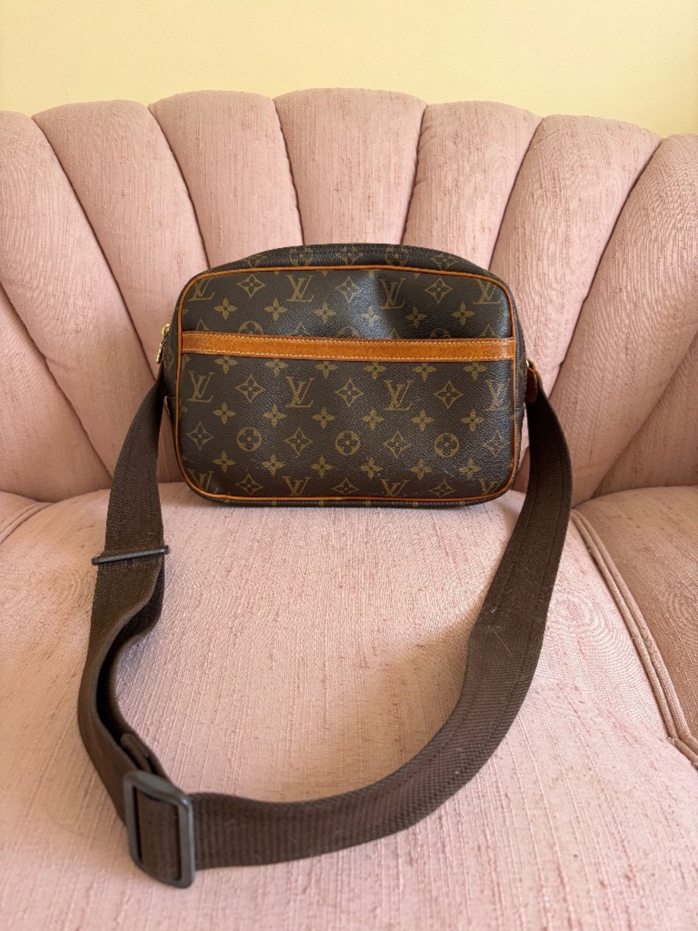 Vintage Luis Vitton camera bag